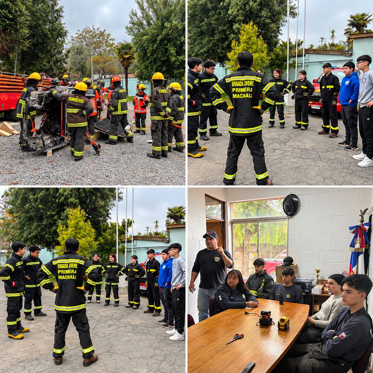 Durante la jornada de hoy, nuestra Primera Compañía de Bomberos de Machalí desarrolló tres instancias…